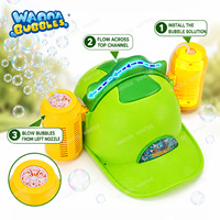 Máquina de Burbujas Eléctrica con Temática de Unicornio/Dinosaurio/Demonio para Niños WANNA BUBBLES, con Luces LED, Soplador de Burbujas, Juguete de Burbujas para Exteriores de Verano