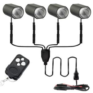 תאורת גריל <span class=keywords><strong>LED</strong></span> כפולה עמידה למים באיכות גבוהה, אור עזר ענבר לבן, תאורת גריל קדמית לרכב - Product Image 6