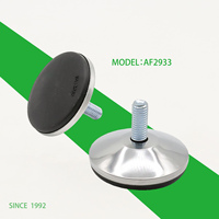 M6 M8 M10 pieds réglables en acier inoxydable base en plastique meubles nivellement bureau levage pour armoire cuisine salon extérieur