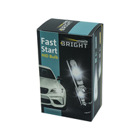 Boîtes d'emballage en carton blanc personnalisées en gros avec éclairage LED, dossiers en papier laminé mat pour cosmétiques et éclairage LED automobile