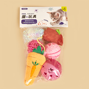 Nieuw Milieuvriendelijk Grensoverschrijdend Pluche Kattenspeelgoed Handgemaakt Simulatie Lange Staartmuis Grappige Kat Droominterpretatie Huisdierspeelgoed - Product Image 4