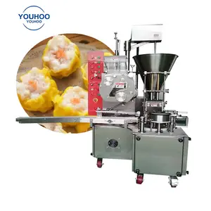 5500 pcs/h 냉동 딤섬 siomai 만드는 충전 기계 자동 메이커 돼지 새우 shumai 식품 기계