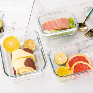 Recipiente de Vidrio <span class=keywords><strong>para</strong></span> Alimentos al por Mayor, Recipiente Hermético <span class=keywords><strong>para</strong></span> Refrigerador y Microondas, Recipiente <span class=keywords><strong>para</strong></span> Mantener la Frescura con Bolsa - Product Image 4