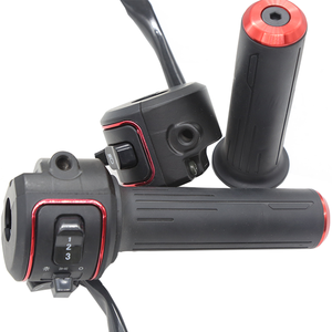 Xe đạp điện phanh đĩa đôi trái + Tay quay phải tăng tốc + Lắp ráp công tắc kết hợp đảo ngược + 3 tốc độ + Ánh sáng + P mông - Product Image 3