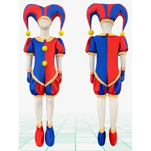 Nieuwe Show Romper Magie Digital Circus Cosplay Romper Pamni Animatie Klein Lelijk Kostuum Voor Halloween Carnaval