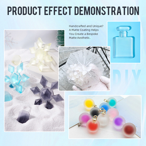 Resina UV Cristalina Ransheng, Inodora y Fácil de Usar, con Pincel para Proteger Manualidades y Joyería - Product Image 5