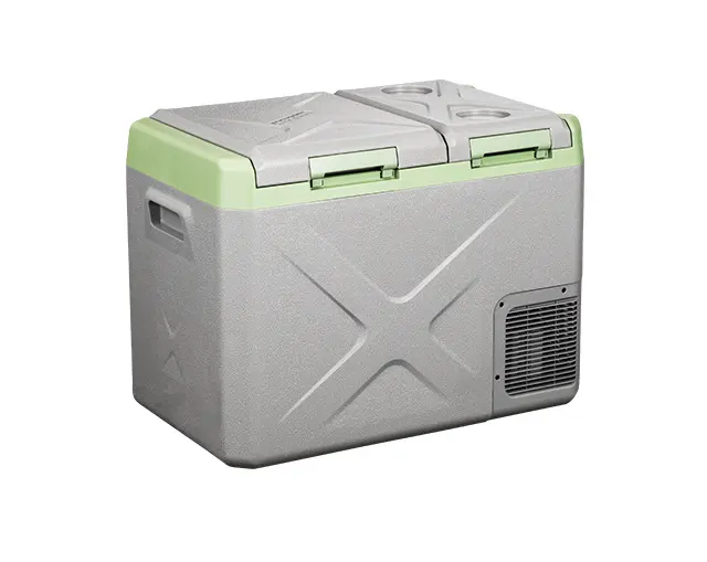 ホット販売クーラーボックスXD55カー冷蔵庫ポータブル冷蔵庫冷蔵庫AC/DCカーOEMコンプレッサーカーフリーザー冷蔵庫用