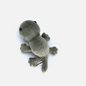 Meilleure qualité personnalisé <span class=keywords><strong>gris</strong></span> Gecko <span class=keywords><strong>lézard</strong></span> couette Super doux en peluche avec remplissage en coton PP livraison gratuite - Product Image 4