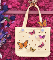Sac de plage grand format en EVA durable 10,8x8,6x2,95 pouces, avec logo personnalisé, imperméable, sac à main tendance pour femme, vente directe usine