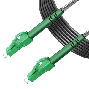 工厂供应单模光纤OS1/OS2兼容铠装3.0毫米电缆直径单工光纤跳线数据中心