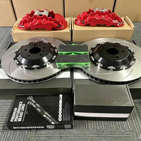 Étriers de frein à six pistons de grande taille adaptés aux modèles Type-R XRV TF3 RC4 Lexus NX RX IS LX470 LX570 Porsche Panamera Cayenne 911 718 Taycan