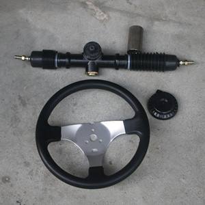 Universal Joint Front <b>Wheel</b> Steering System DIY Car Modification Parts Steering Gear for Go-Kart Universal Steering <b>Wheel</b> - Product Image 4