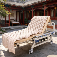 Matelas médical à pression alternée de haute qualité, anti-escarres, gonflable à bulles, pour hôpital et personnes âgées