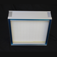 Filter Kotak Fiberglass Baru H13/H14 Efisiensi HEPA 0.3m untuk Pemurni Udara HVAC AHU Penggunaan Rumah Tangga