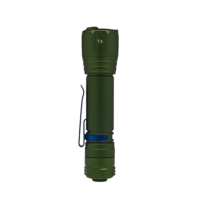 Lampe torche LED EDC longue portée en gros 1300LM 457M Étanche IP68 2600mAh Rechargeable Logo personnalisé Échantillonnage rapide en 7 jours