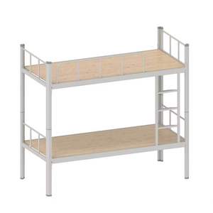 เตียงสองชั้นแบบลอฟท์ทันสมัยพร้อมโครงเหล็กสำหรับห้องนอนและอพาร์ตเมนต์ - Product Image 2