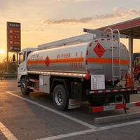 Camion-citerne Dongfeng Kinland VR 15,5 m³ en alliage d'aluminium 4x2 18 tonnes pour le transport de diesel et d'essence