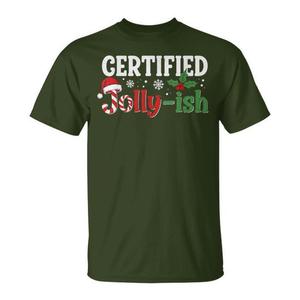 เสื้อยืดลาย Jolly-Ish ที่ได้รับการรับรอง สำหรับใส่ในวันหยุดคริสต์มาสแสนสนุก - Product Image 2