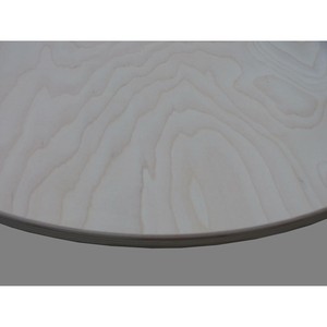 Piano(i) del tavolo Betulla/Olmo ø 70 cm grezzo - Product Image 1