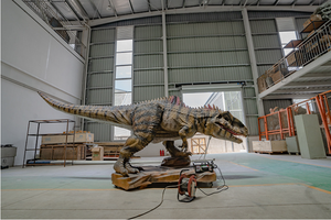 Modelo <span class=keywords><strong>de</strong></span> dinosaurio <span class=keywords><strong>de</strong></span> metal <span class=keywords><strong>de</strong></span> simulación realista gigante <span class=keywords><strong>de</strong></span> tamaño real con control remoto para uso en centros comerciales y parques <span class=keywords><strong>de</strong></span> aventura - Product Image 6