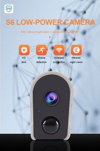 SN OEM 공장 IP65 방수 스마트 AI WIFI 보안 카메라 클라우드 녹화 3MP 저전력 배터리 CCTV 카메라 - Product Image 3