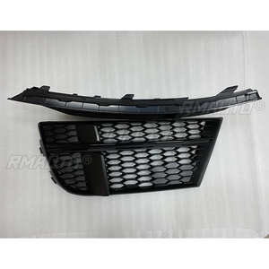 Cubiertas de rejilla para luces antiniebla del parachoques delantero de coche para Audi A3 S Line S3 2017 2018 2019 2020, rejilla inferior de panal para faros antiniebla - Product Image 5