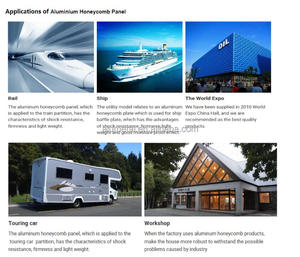 Composite en aluminium de panneau de nid d'abeilles de couleur grise avec le placage en pierre - Product Image 6