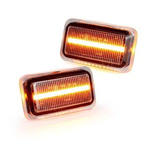 Lámpara de señal de marcador lateral secuencial que fluye Led para VW GOLF 1 <span class=keywords><strong>Porsche</strong></span> 911 Carrera 924 <span class=keywords><strong>944</strong></span> 959 968 Aston luces indicadoras intermitentes - Product Image 3