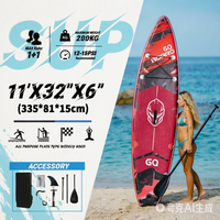 Nouvelle planche de surf et planche de kayak gonflables pour loisirs aquatiques en plein air, en PVC, fabriquées en Chine