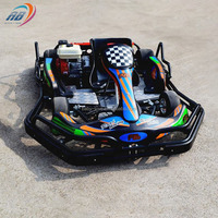 El más nuevo diseño de respaldo Parque infantil Juego de carreras para adultos de alta velocidad Go Kart eléctrico con certificado CE