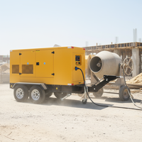 Générateur diesel 75 kVA 80 kVA 120 kVA mobile silencieux avec ATS pour mine de charbon, triphasé 4 fils, alternateur 100 % cuivre