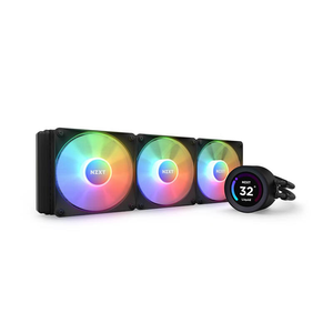 Nouveauté : Refroidisseur d'eau Kraken Elite 360 RGB noir pour ordinateur de jeu, refroidissement du processeur - Product Image 2
