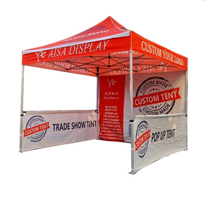 Vendita calda tenda gazebo commerciale 3x3 con parete laterale per il mercato europeo fiera Pop-up tende all'aperto promozione mostra - Product Image 1
