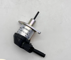 1G772-60012 3879886 387-9886 Électrovanne d'arrêt de moteur diesel adaptée aux modèles Kubota 12V, électrovanne de coupure de carburant V3300 V3600 - Product Image 3