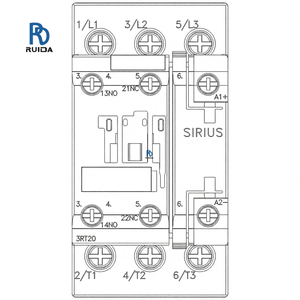 คอนแทคเตอร์ควบคุมแรงดันต่ำของแท้ใหม่ 100% รุ่น Sirius 3RT ซีรีส์ 3 โพล 3RT2026-1BP40 คอนแทคเตอร์ไฟฟ้าอุตสาหกรรม คอนแทคเตอร์ PLC - Product Image 4