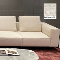 Tissu Jacquard de Luxe en Coton Teint Fil à Fil, Écologique et Respirant, pour Ameublement, Canapé et Literie