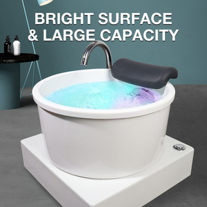 Lavabo portatile rilassante di lusso per la terapia del piede a doppia lampada per bellezza <span class=keywords><strong>e</strong></span> parrucchiere per unghie - Product Image 2
