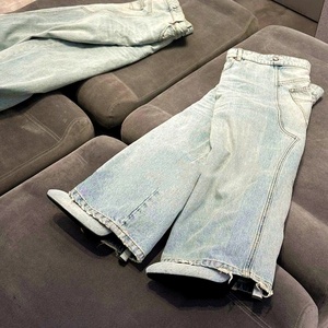 New Denim Square Toe Over the Knee <b>Boots</b> Stiletto High Heels Retro Casual Women Long Booties Shoes on Stylish - Product Image 1