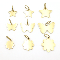 Etiquetas de Identificación para Mascotas de Acero Inoxidable con Forma de Corazón y Recubrimiento PVD Dorado, Etiqueta Metálica con Logotipo Láser Personalizado para Identificación de Mascotas