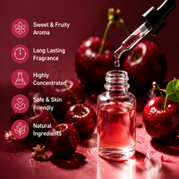Huile aromatique naturelle à l'extrait de cerise en gros pour usage hôtelier – Meilleur prix, qualité cosmétique et alimentaire, parfum et arôme