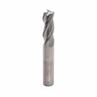 VHM Coated End Mill for Aluminum 3 Teeth HB Nipper Single Flute CNC Controlling Mode 10mm 4mm Shank Box ODM OEM Casting