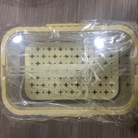Conteneur de stockage portable avec fonction de conservation, boîte scellée pour fruits avec compartiment de réfrigérateur, grande boîte de rangement à compartiments