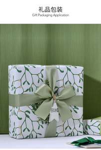 โรงงานขายส่งริบบิ้นหนังสองหน้าลายจุด 196 สี ความยาว 100 หลาต่อม้วน พิมพ์โลโก้ตามสั่ง - Product Image 3