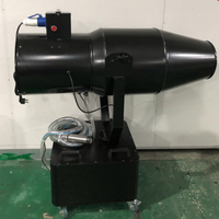 Machine à neige 2000W à commande électronique avec flight case pour effets sur scène, mariage et fête, couvre 300 mètres carrés