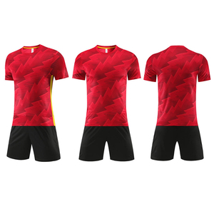 <span class=keywords><strong>Outlet</strong></span> di Fabbrica: Set Personalizzato OEM di Abbigliamento Sportivo da <span class=keywords><strong>Calcio</strong></span>, Maglia e Pantaloncini Traspiranti e Antirughe per Club e Tifosi - Product Image 2