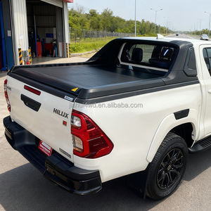 Persiana Enrollable Eléctrica <span class=keywords><strong>Negra</strong></span> para Toyota <span class=keywords><strong>Hilux</strong></span> N80 <span class=keywords><strong>SR</strong></span> y SR5 2015-2025 Revo Rocco Cabinas Dobles - Product Image 1