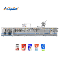 Machine d'emballage Doypack ACEPACK pour jus, sauces, détergents, remplissage et scellage de sachets, personnalisable