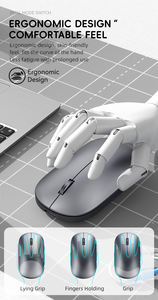 <span class=keywords><strong>Souris</strong></span> sans fil Bluetooth et USB 2.4G, silencieuse, <span class=keywords><strong>compatible</strong></span> avec <span class=keywords><strong>MacBook</strong></span> Pro/Air, iPad, Windows - Product Image 2