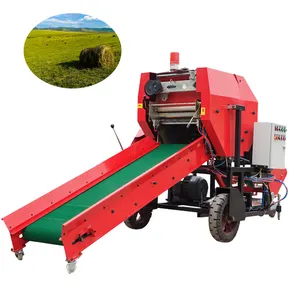 Vollautomatische Silage-Verpackungsmaschine Alfalfa-Hohn-Baler Gras-, Mais-Stalk-Verpackungsmaschine