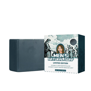 Jabón en Barra Sólido Natural para Hombre OEM con <span class=keywords><strong>Aceite</strong></span> <span class=keywords><strong>de</strong></span> <span class=keywords><strong>Coco</strong></span>, <span class=keywords><strong>Aceite</strong></span> <span class=keywords><strong>de</strong></span> Oliva, Extractos <span class=keywords><strong>de</strong></span> Romero y Árbol <span class=keywords><strong>de</strong></span> Té - Product Image 3